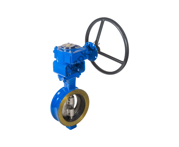 Межфланцевый затвор MV UBH1 трехэксцентриковой конструкции